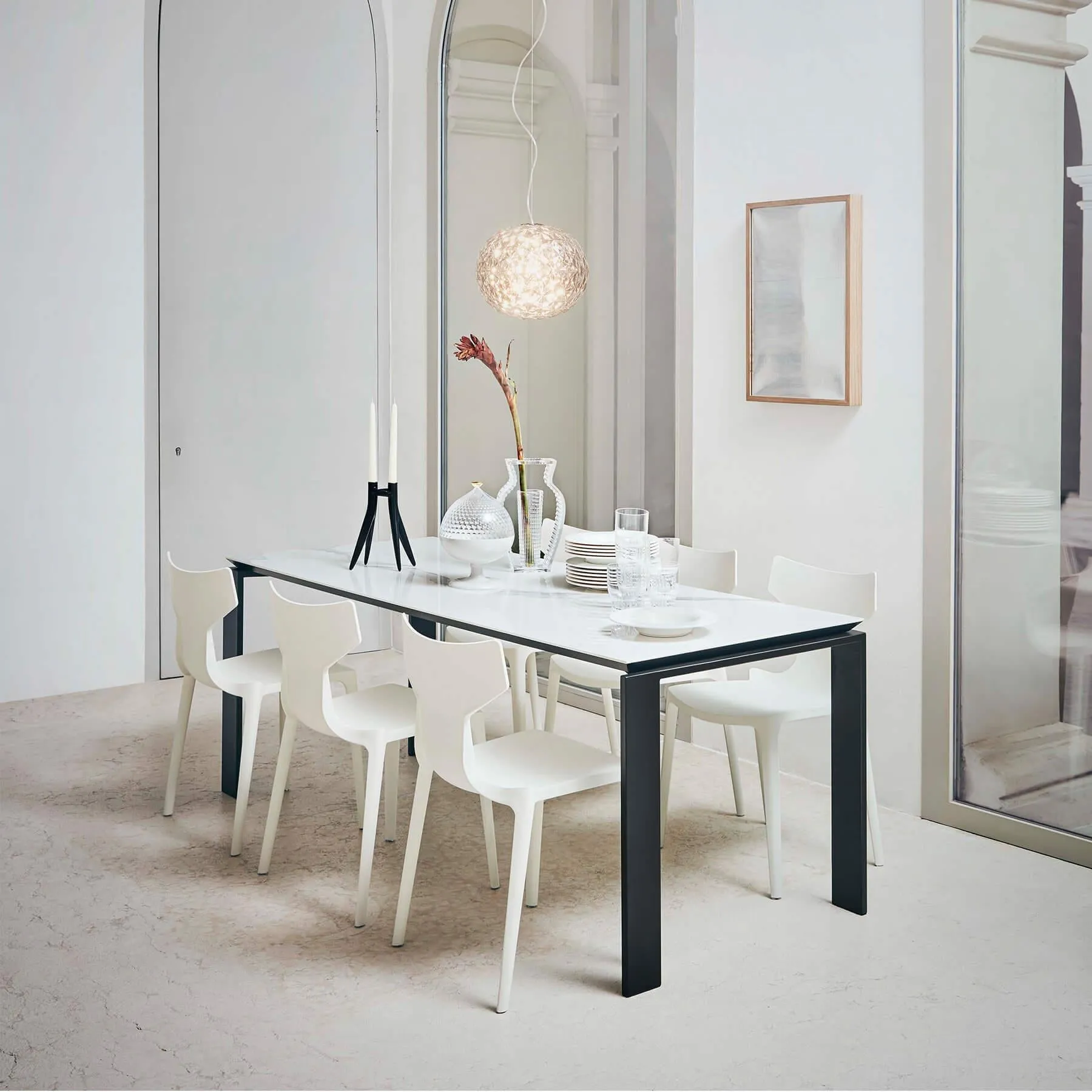 Kartell Four Rectangular Dining Table