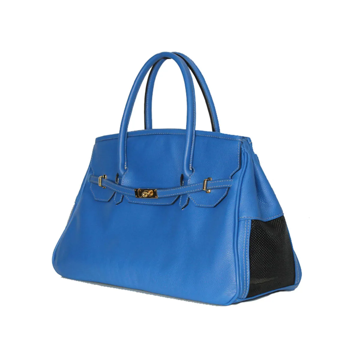 Leather Katie Bag - Cobalt Blue