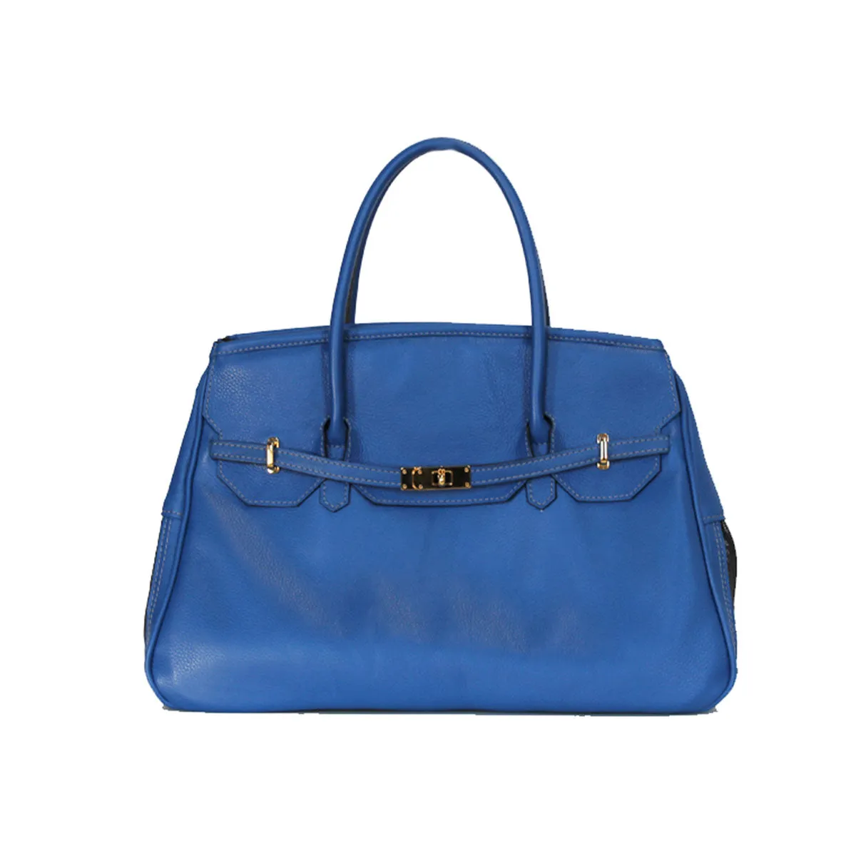 Leather Katie Bag - Cobalt Blue