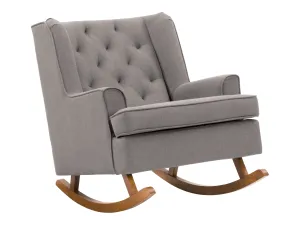 Light Grey Timeless Rocking Chair