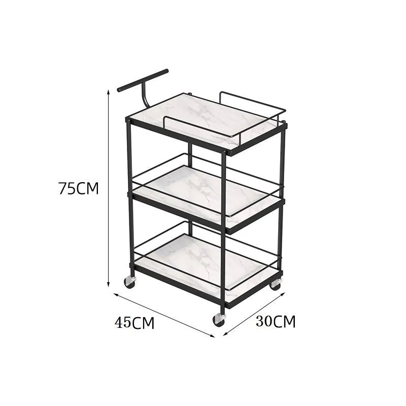 Luxury Beauty Salon Trolley for Kitchen Storage