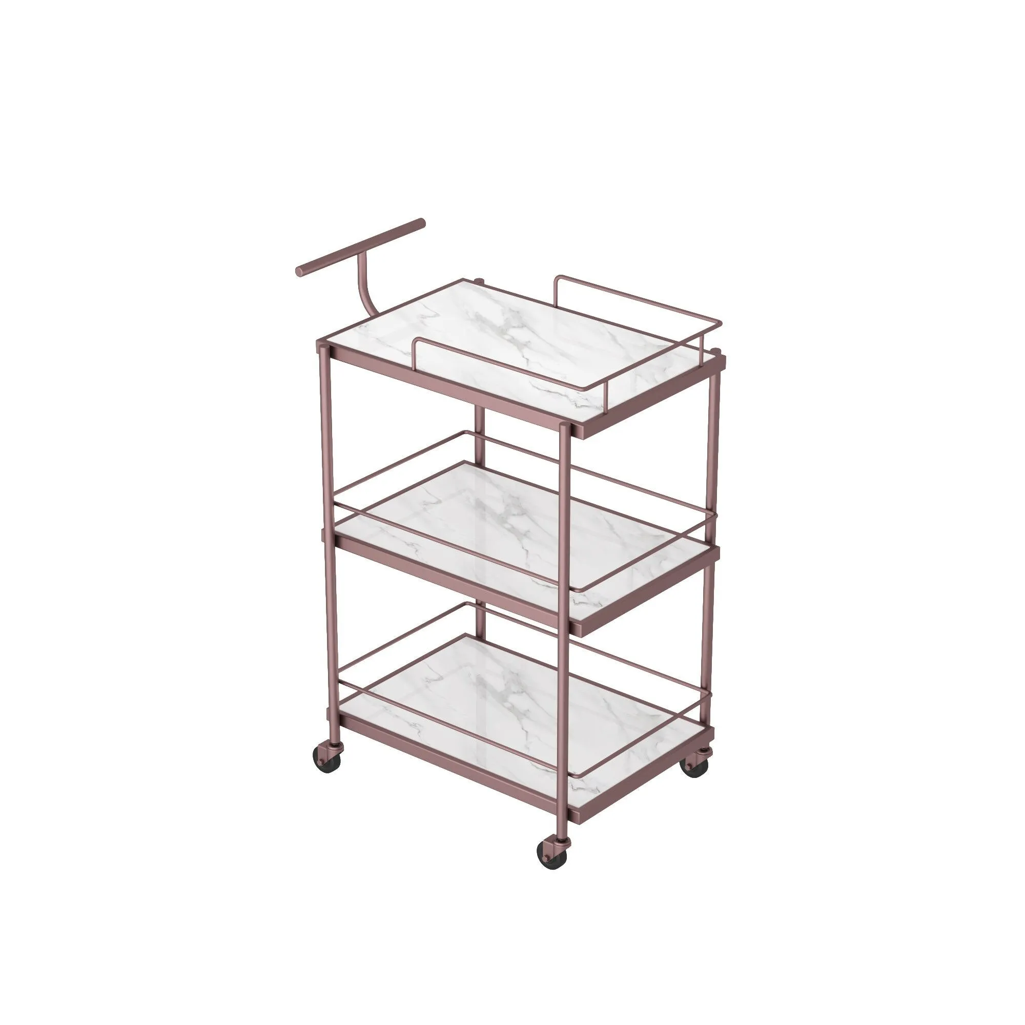 Luxury Beauty Salon Trolley for Kitchen Storage