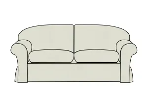 Madrid | 3 Seater Extra Loose Cover | Miami Lichen