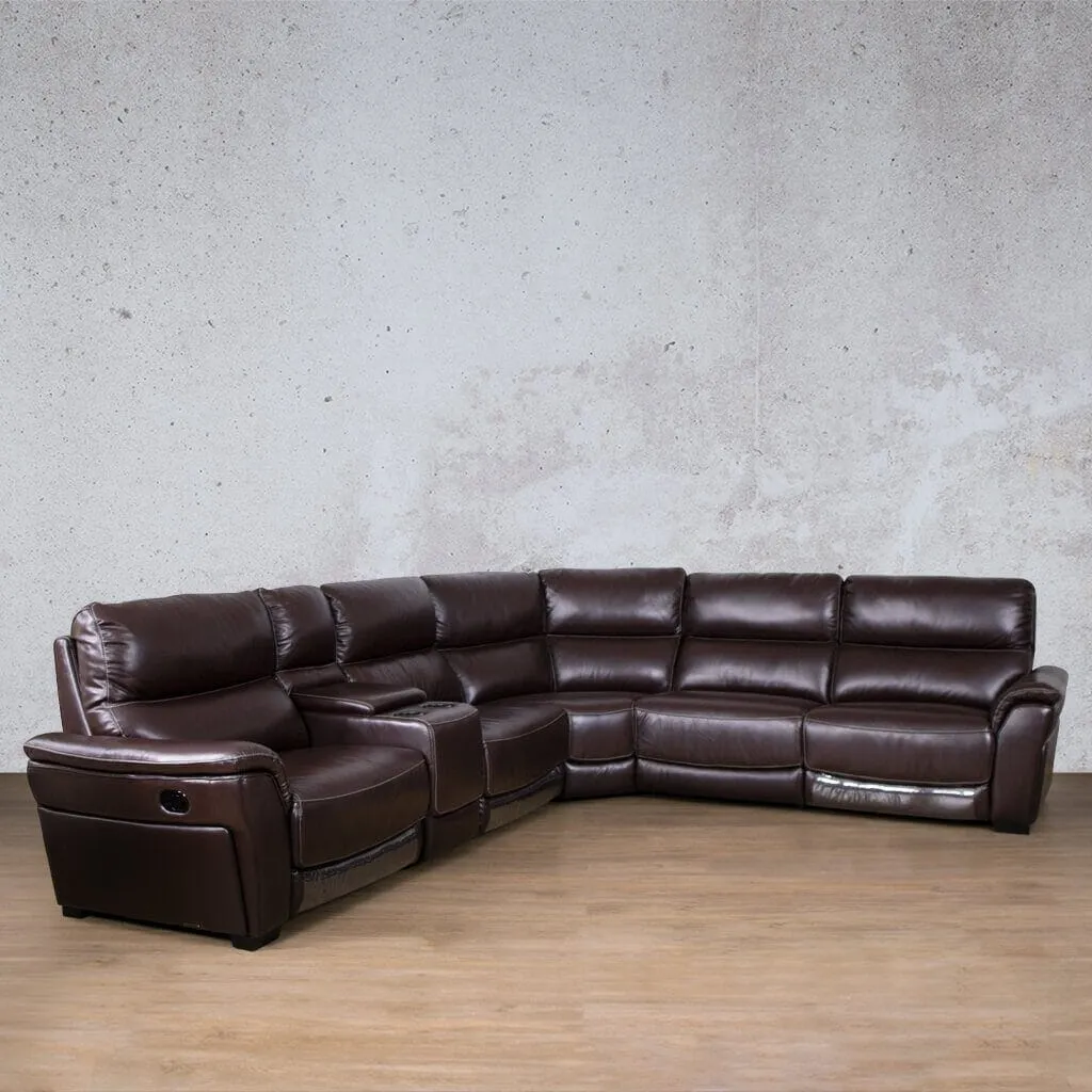 Manhattan Leather Corner Sofa - Available on Special Order Plan Only