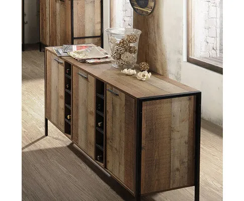 Mascot Wine Cabinet Oak Colour