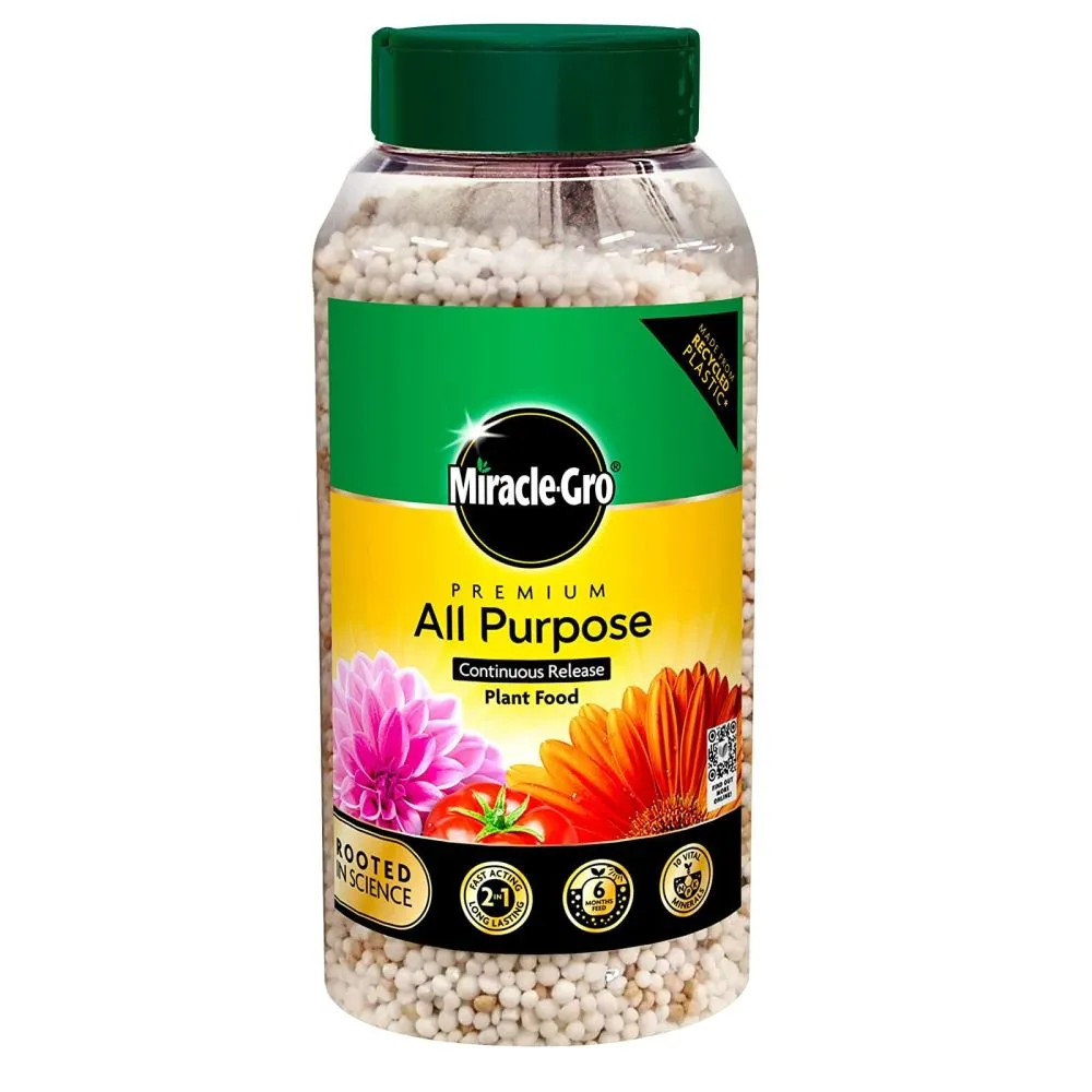 Miracle-Gro 900g Premium All Purpose Continuous Release Plant Food