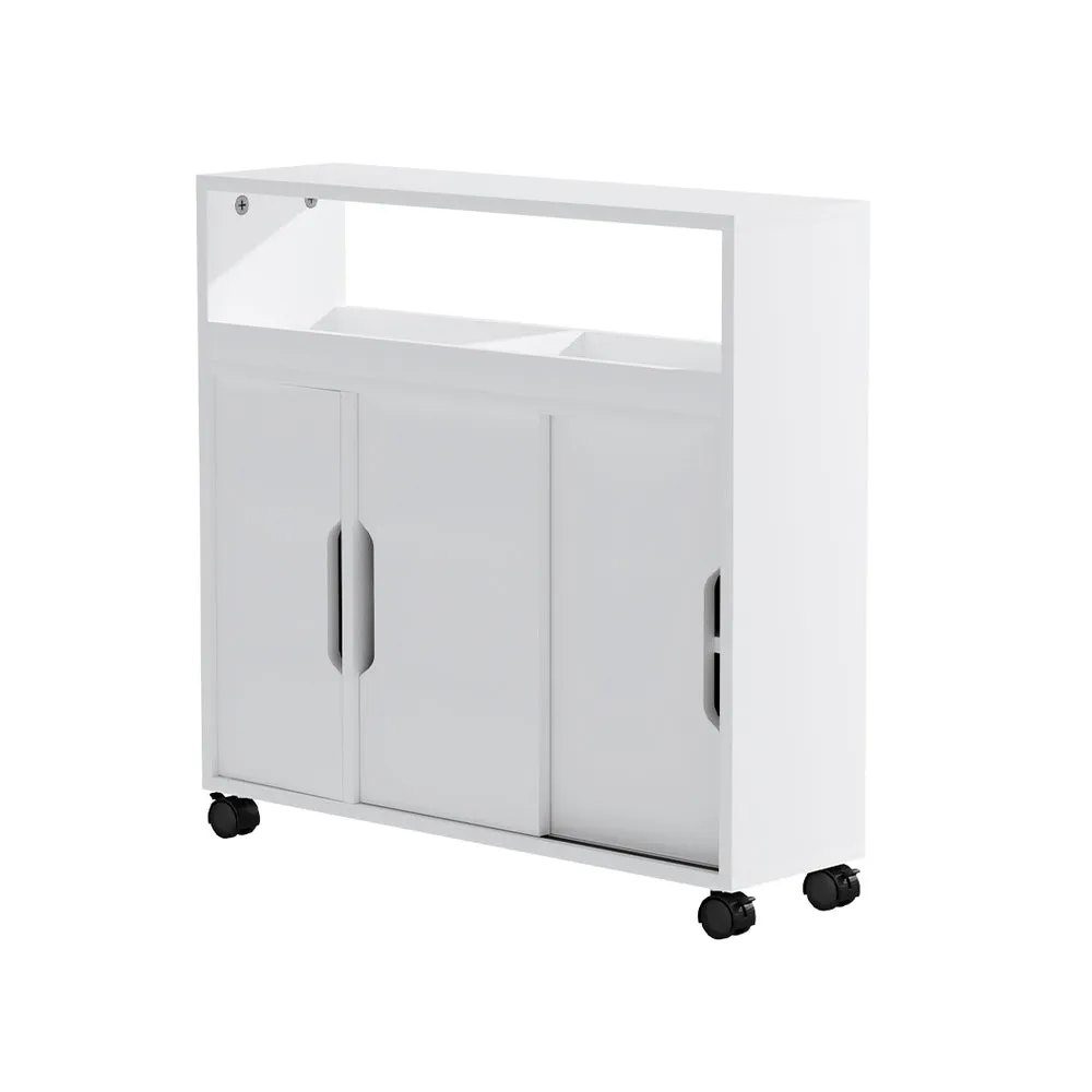 Multi-functional Bathroom Storage Cabinet with Wheels - Artiss