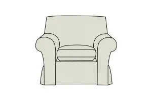 Newport | Armchair Extra Loose Cover | Miami Lichen