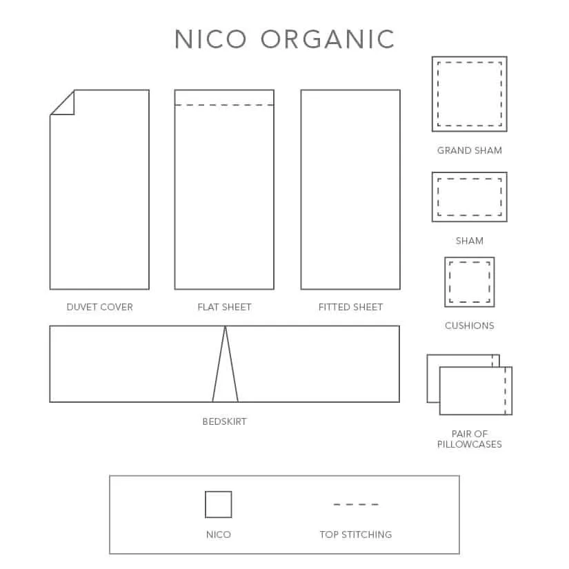 Nico Organic Sheet Sets