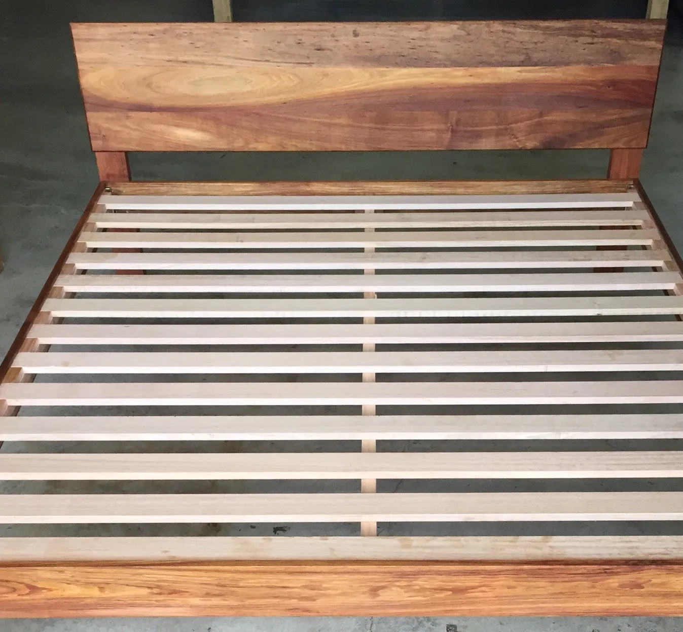 Organic Solid Timber Bed Bases