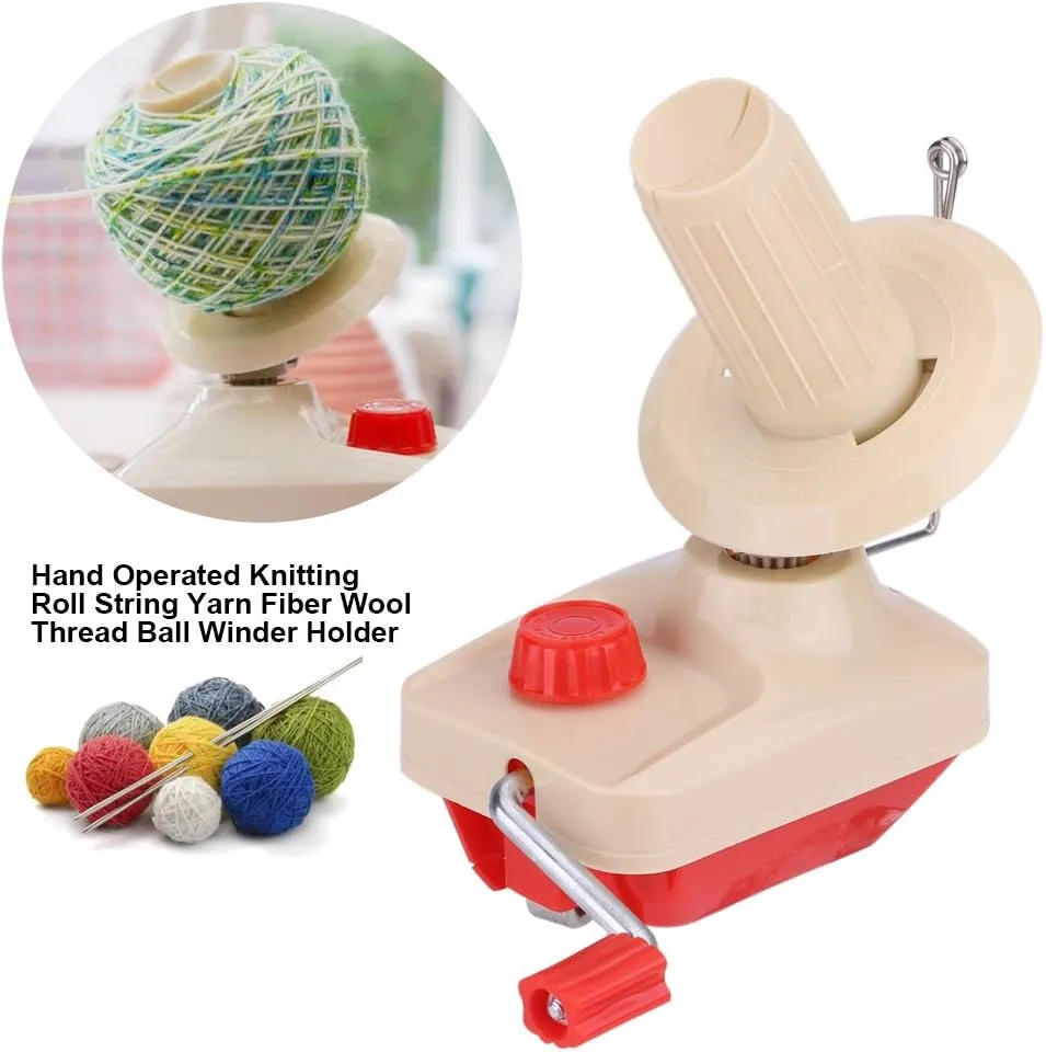 Poppy Crafts Yarn Winder - Red