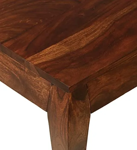 RATANDHARA FURNITURE Solid Sheesham Teak Wood Wooden Centre Table Coffee Table | Rectangle Center Table For Living Room | Rectangular Centre Table For Drawing Room | Coffee Table-End & Sofa Side Tea Table,Centre Table (Walnut Finish)