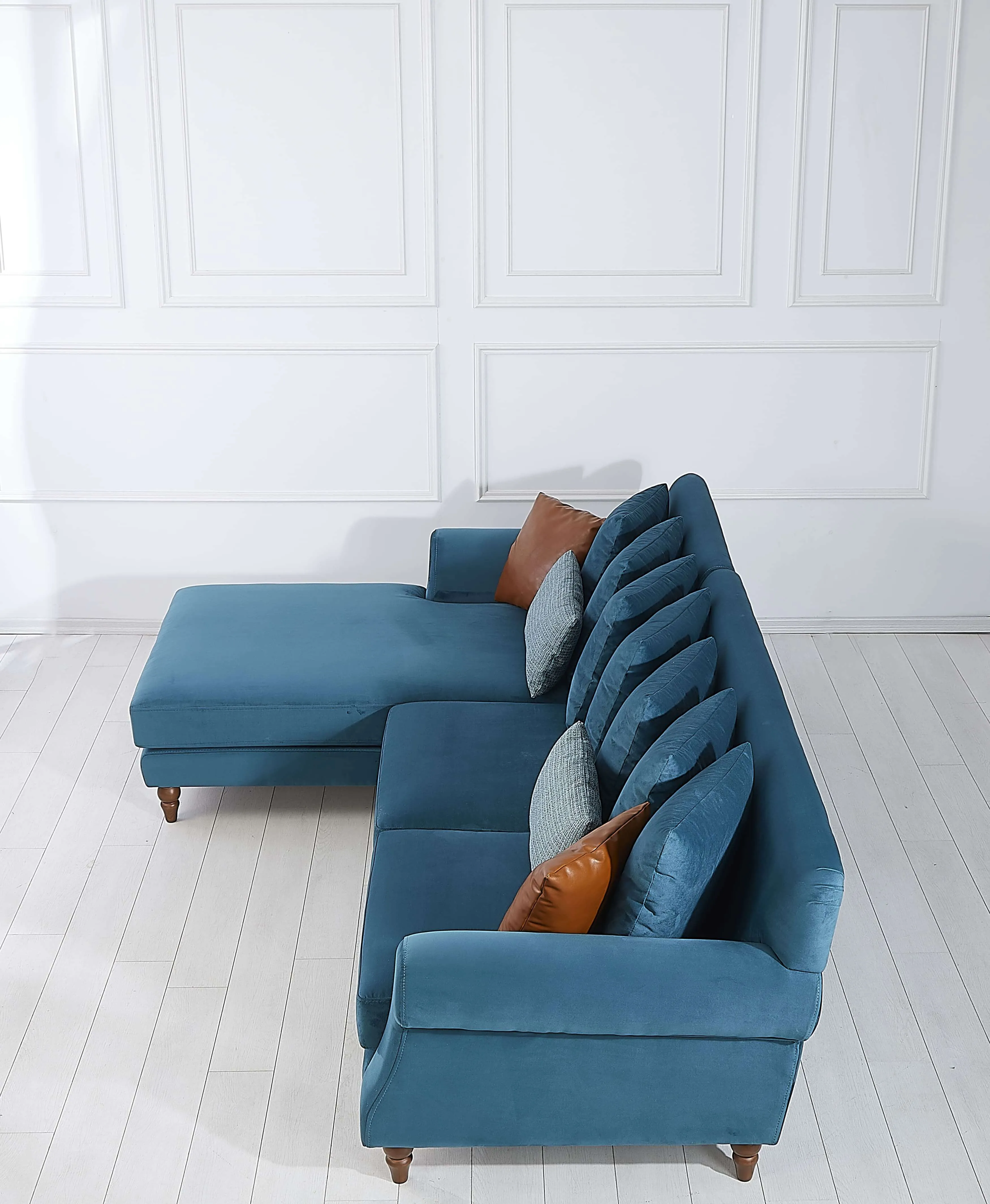 Rubeza Paula Chaise/2 Seater - Ocean Green