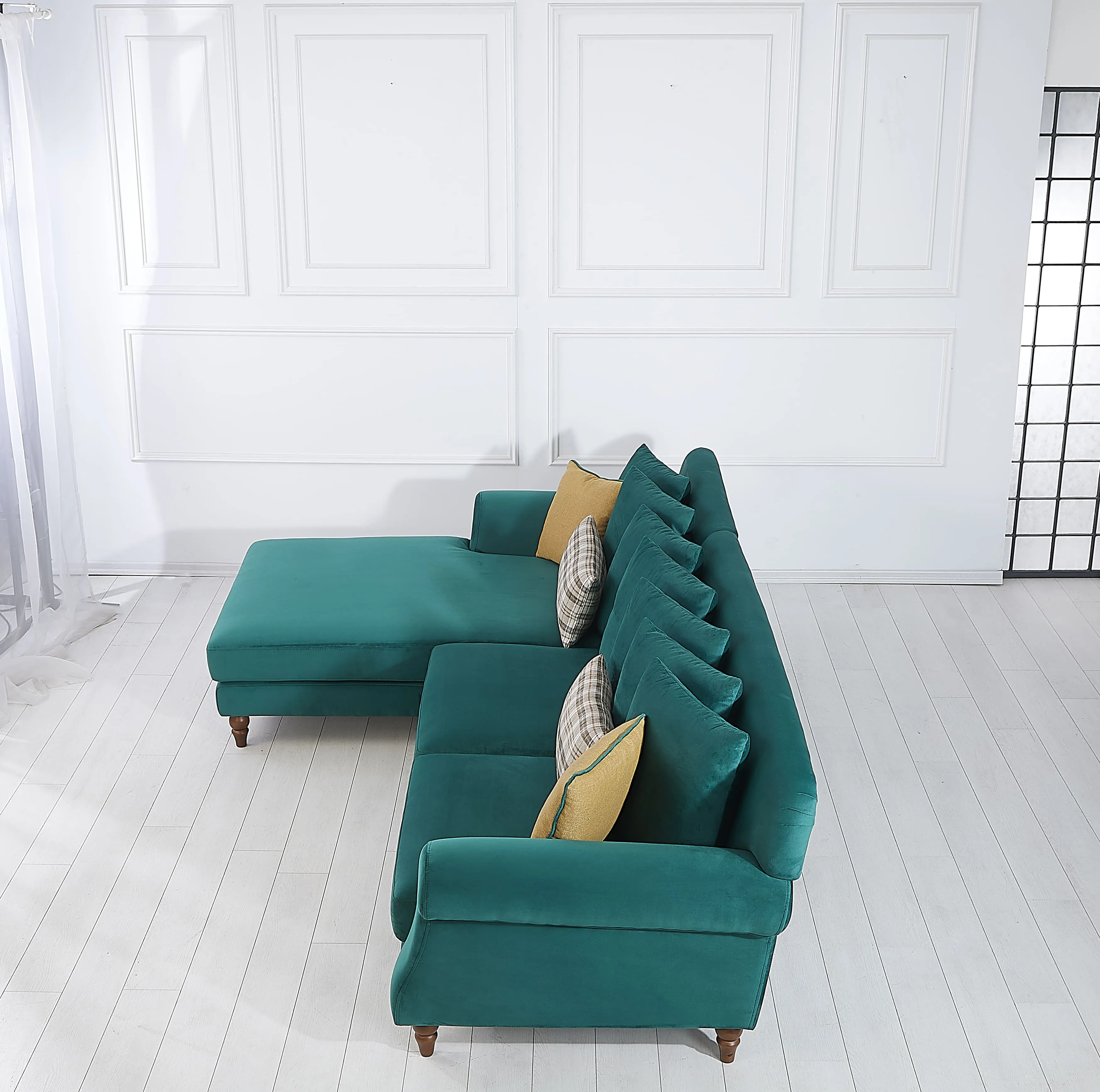 Rubeza Paula Chaise/2 Seater - Super Emerald Green