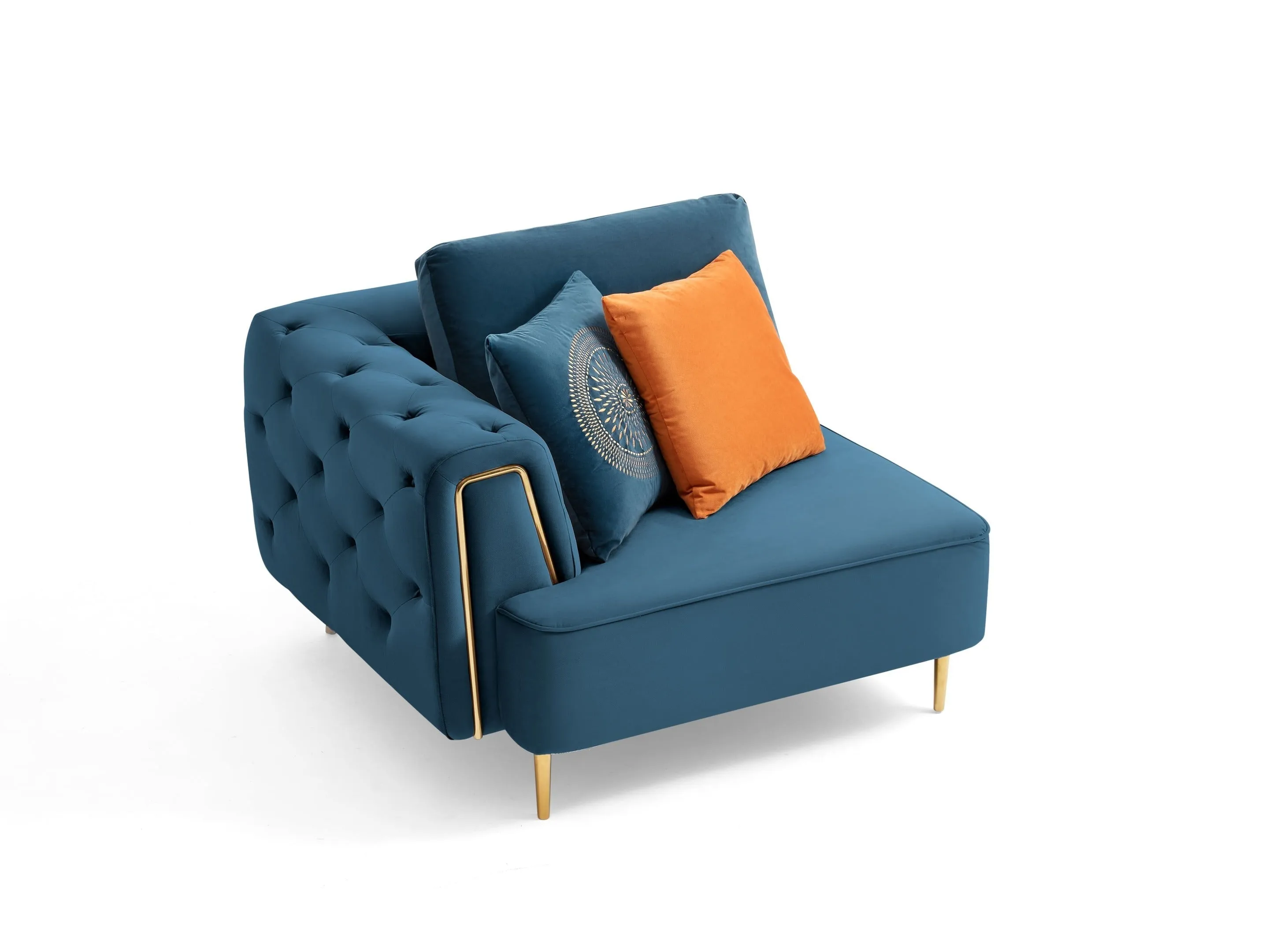 Rubeza Sofia  1 Seater/Corner/2 Seater - Dark Blue