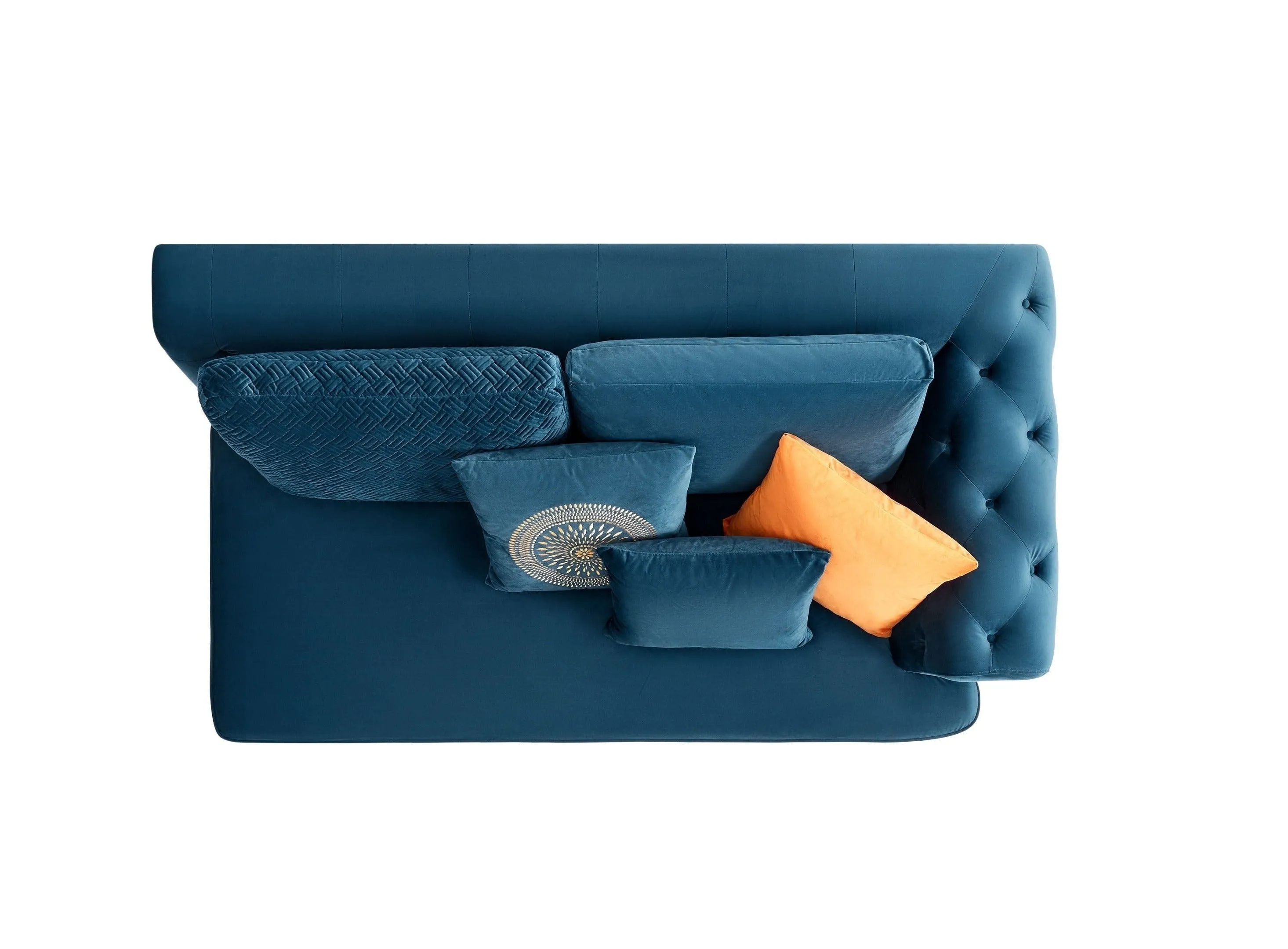 Rubeza Sofia  1 Seater/Corner/2 Seater - Dark Blue