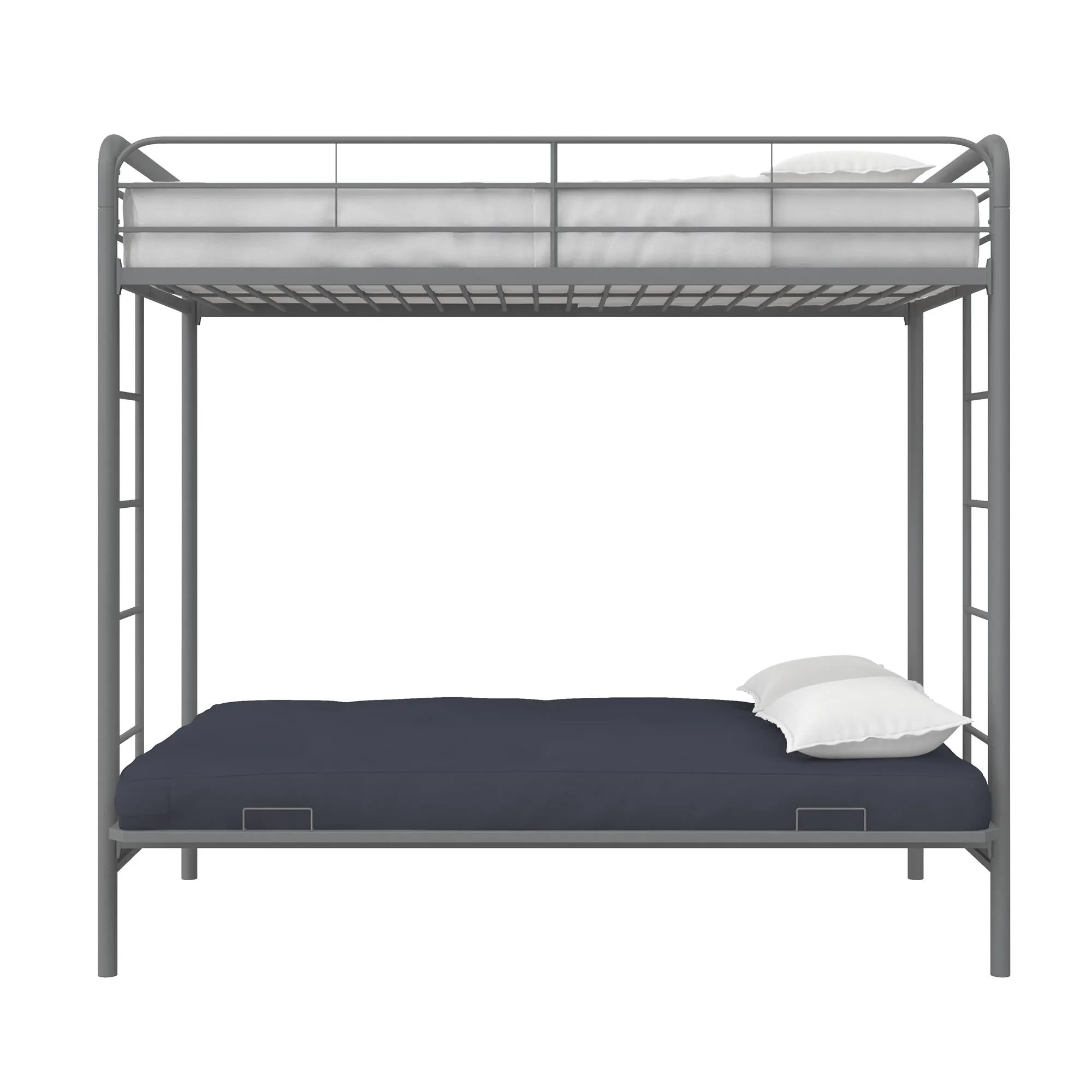 Sammie Metal Loft Bed with Futon