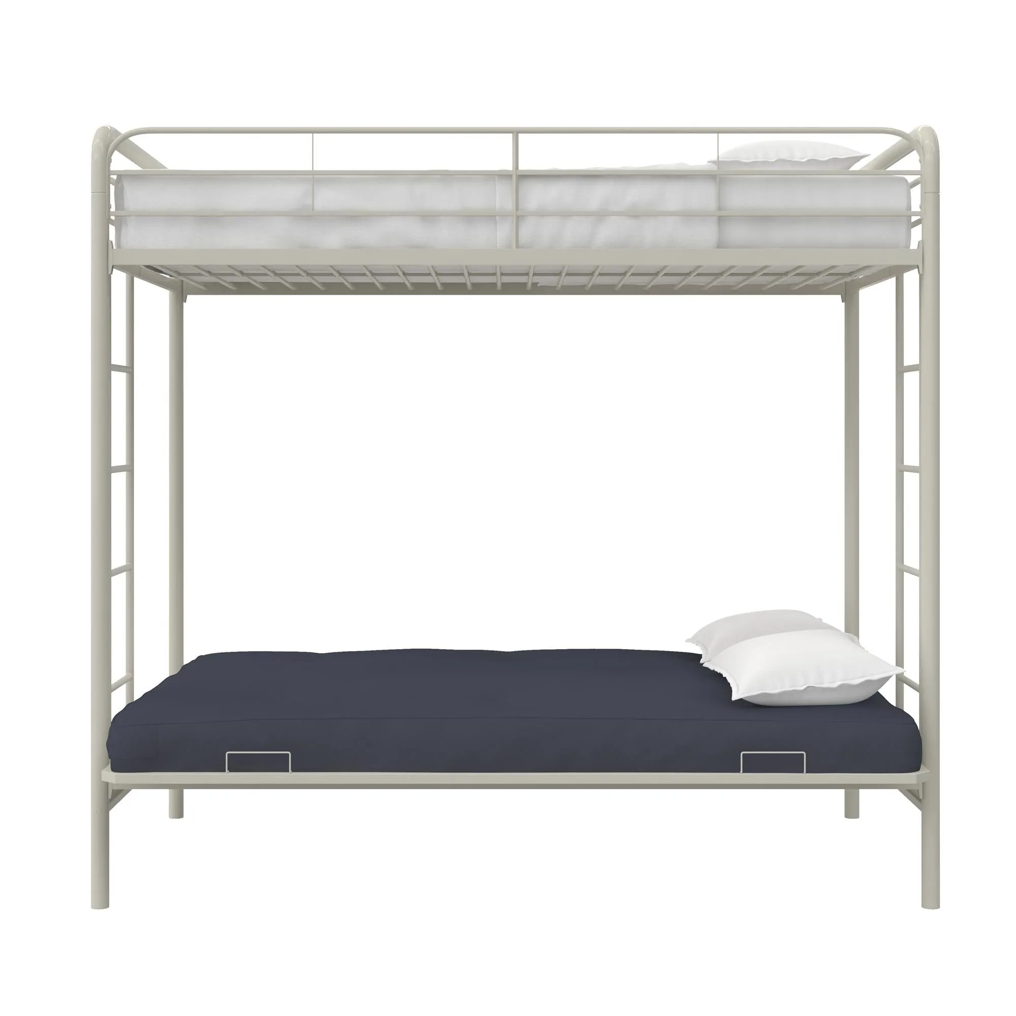 Sammie Metal Loft Bed with Futon