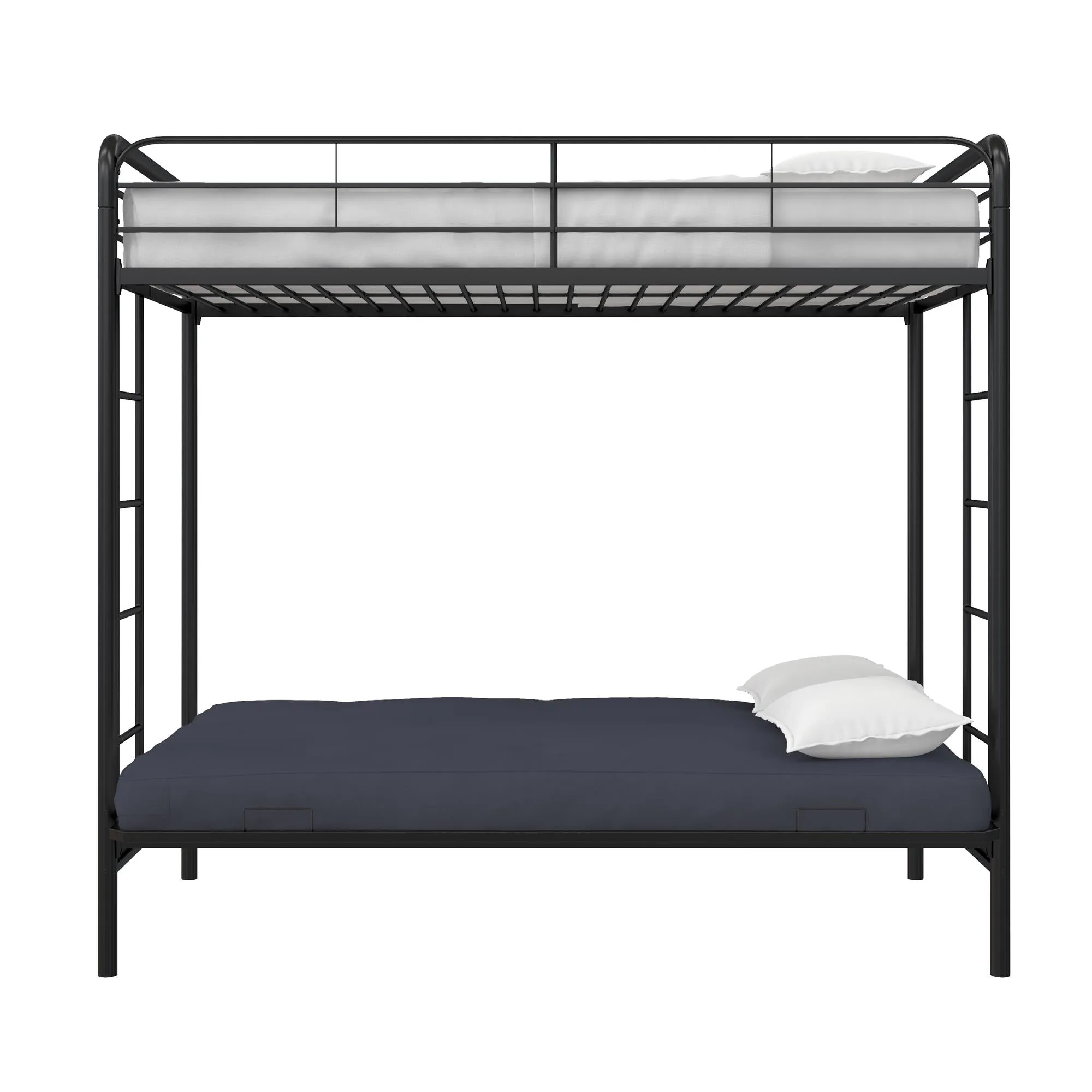 Sammie Metal Loft Bed with Futon