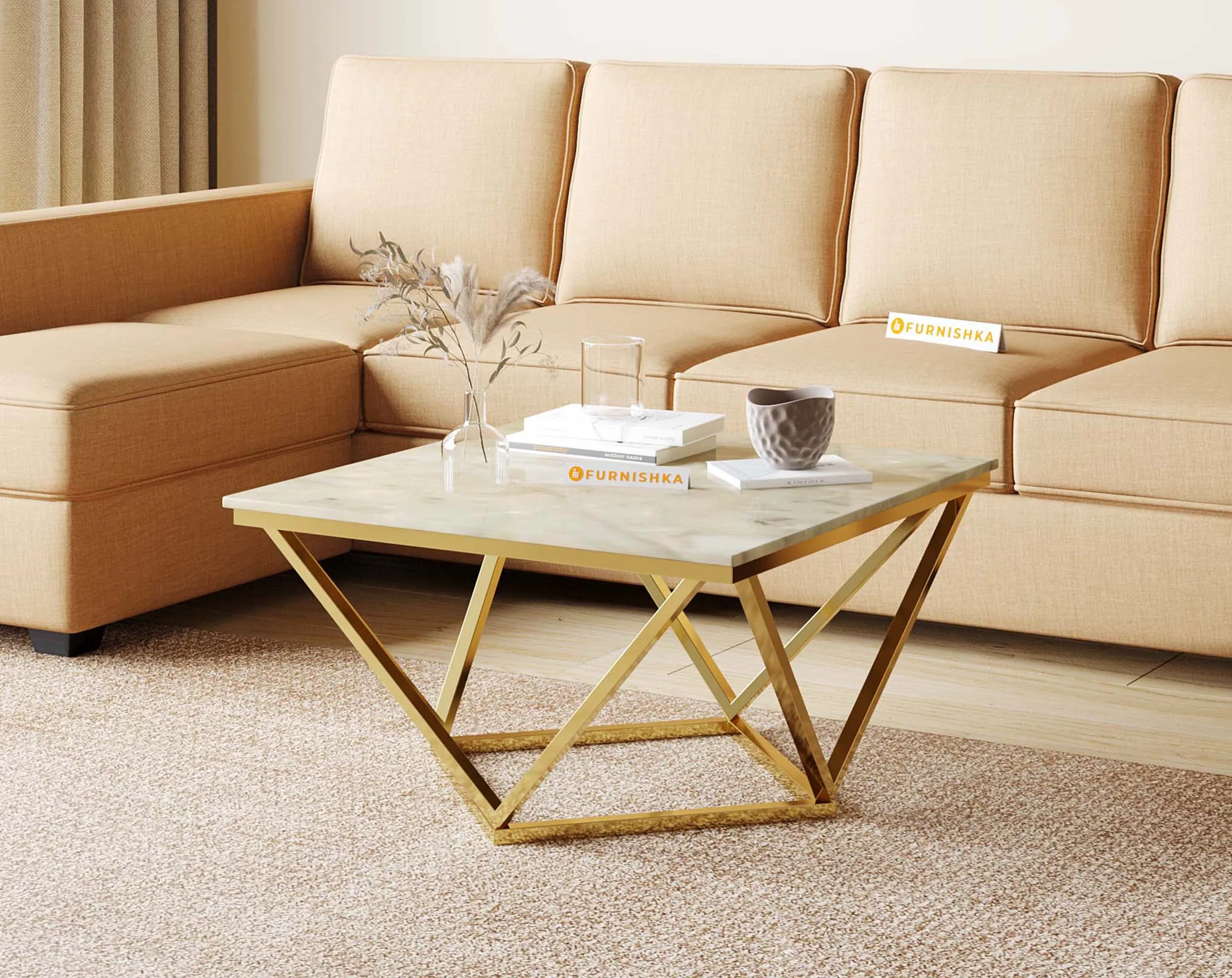 Solaia Coffee Table with Australian Onyx Top