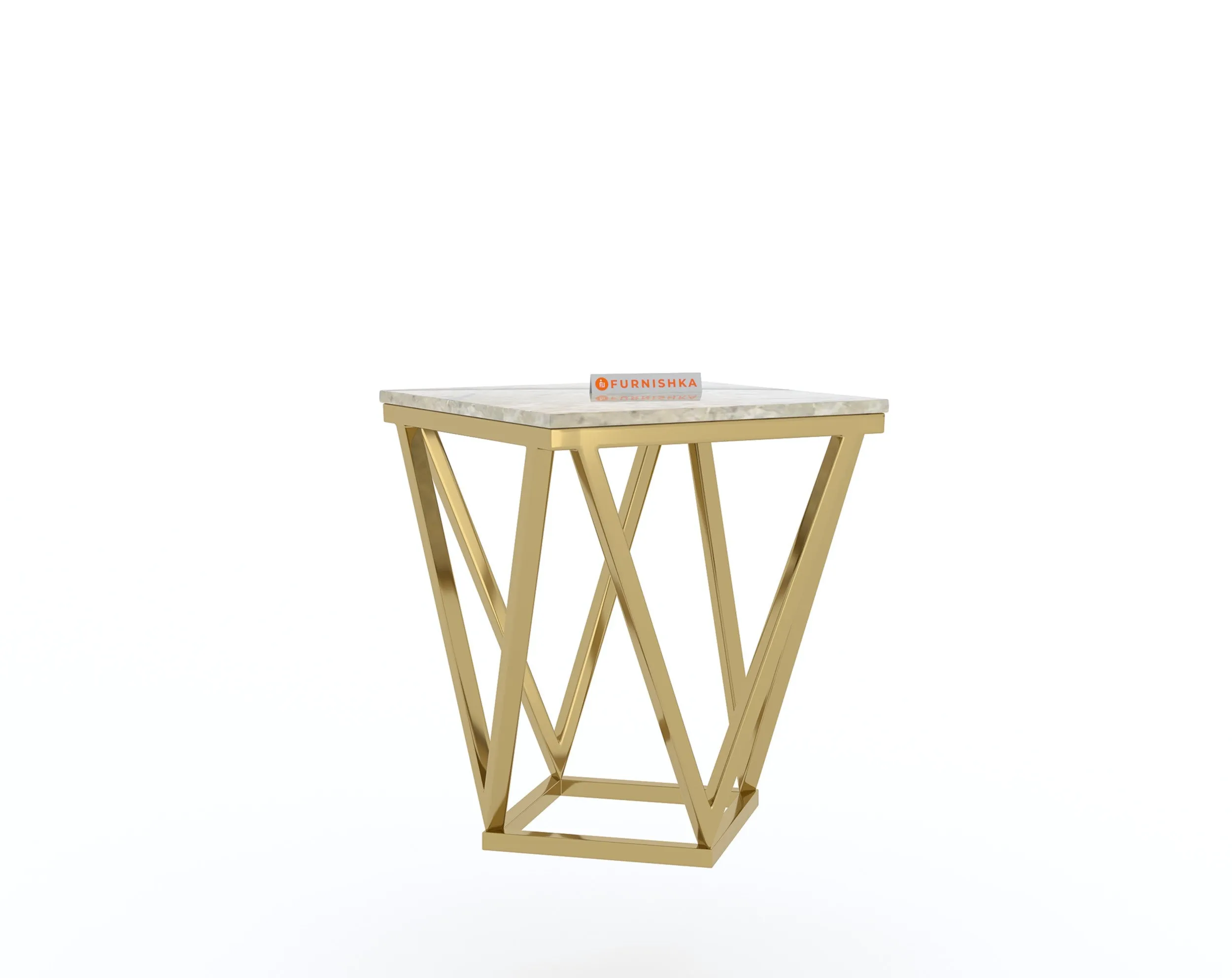 Solaia Side Table with Australian Onyx Top