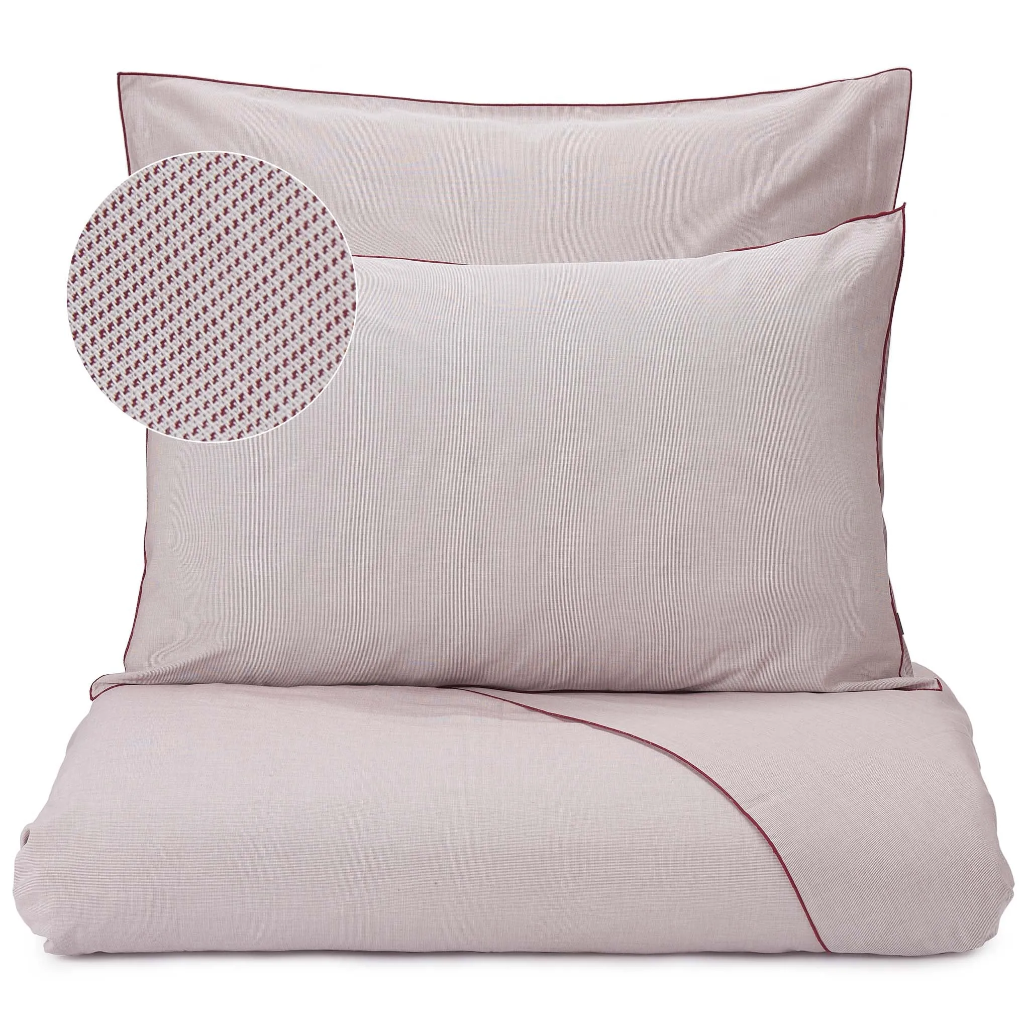 Sousa Bedding [Dark red/White]