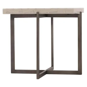 Stillwater Outdoor Square Cocktail Table, Terazzo