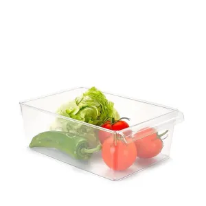 Transparent Fridge Storage Organiser - 19.5x29x10cm